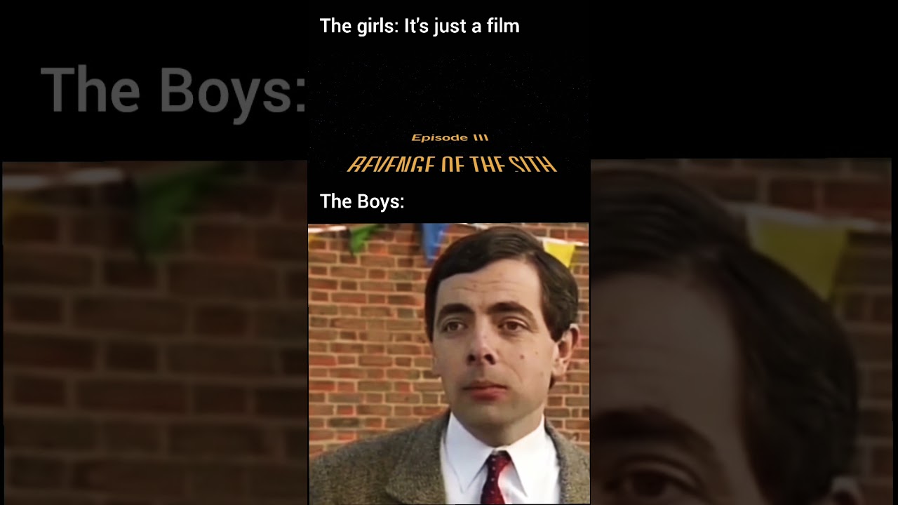 Mr Bean Has Starwars nostalgia