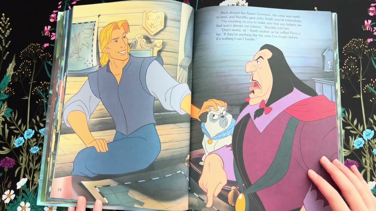 🍃🍁 Книга Disney «Покахонтас Мышка»! 🍁🍃