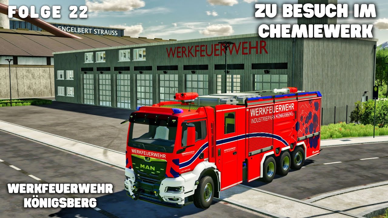 Werkfeuerwehr Königsberg - Neue Werkfeuerwehr in Mittelberg? Ein Besuch in der Nachbarschaft