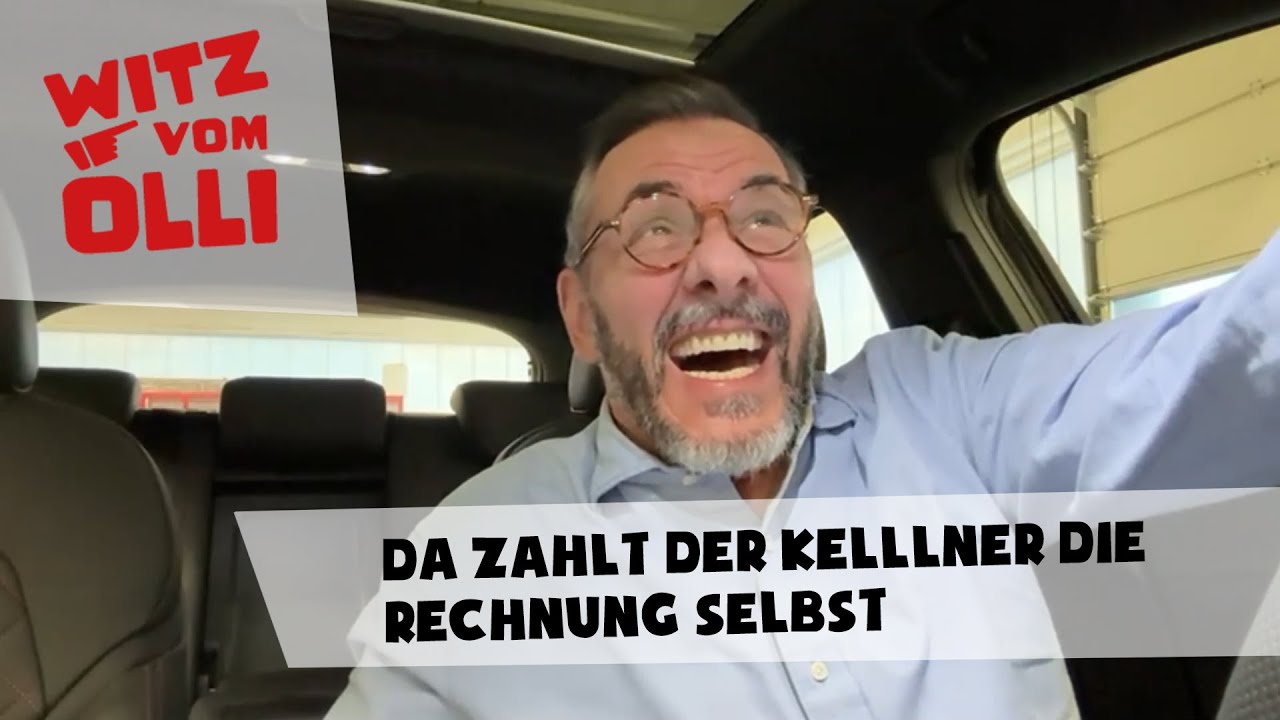 Verwirrung im Restaurant: Kellner zahlt Rechnung selbst! Potpourri - 150/24 | Witz vom Olli