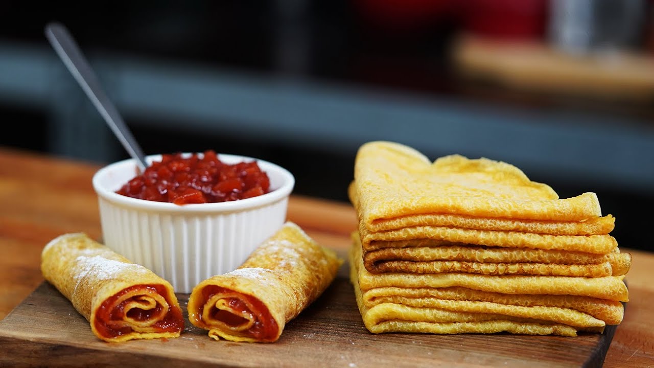 🥞Веганские блины🥞, постные, без молока, без яиц, пошаговый рецепт | Шеф Пауль Константин