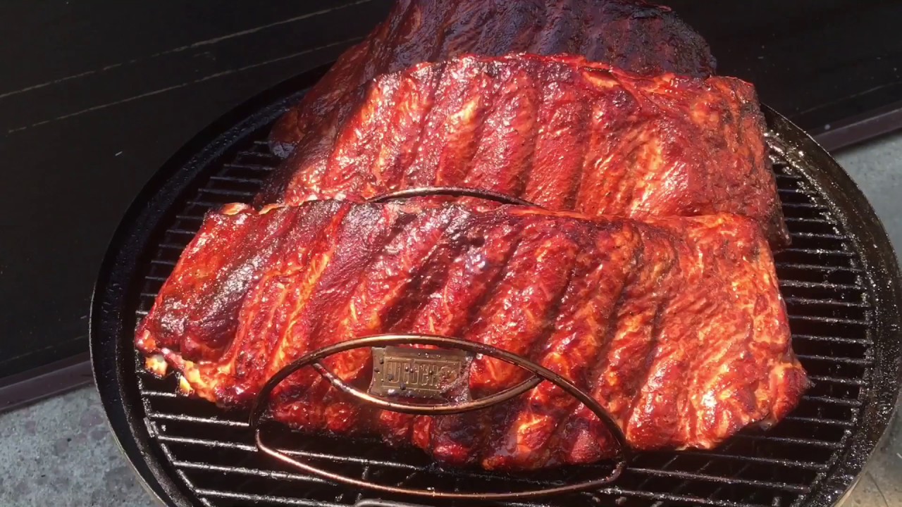St. Louis ribs on wsm