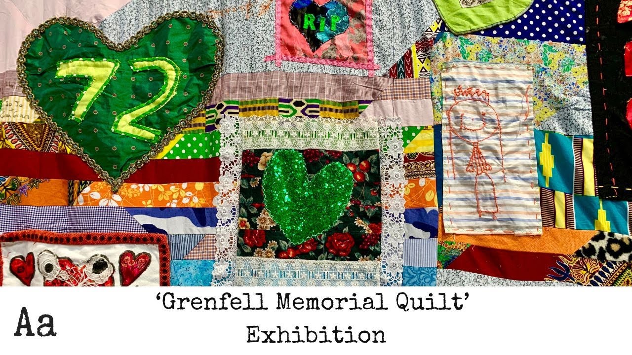 Grenfell Memorial Quilt | Grenfell Tower Grief & Protest Textile Project