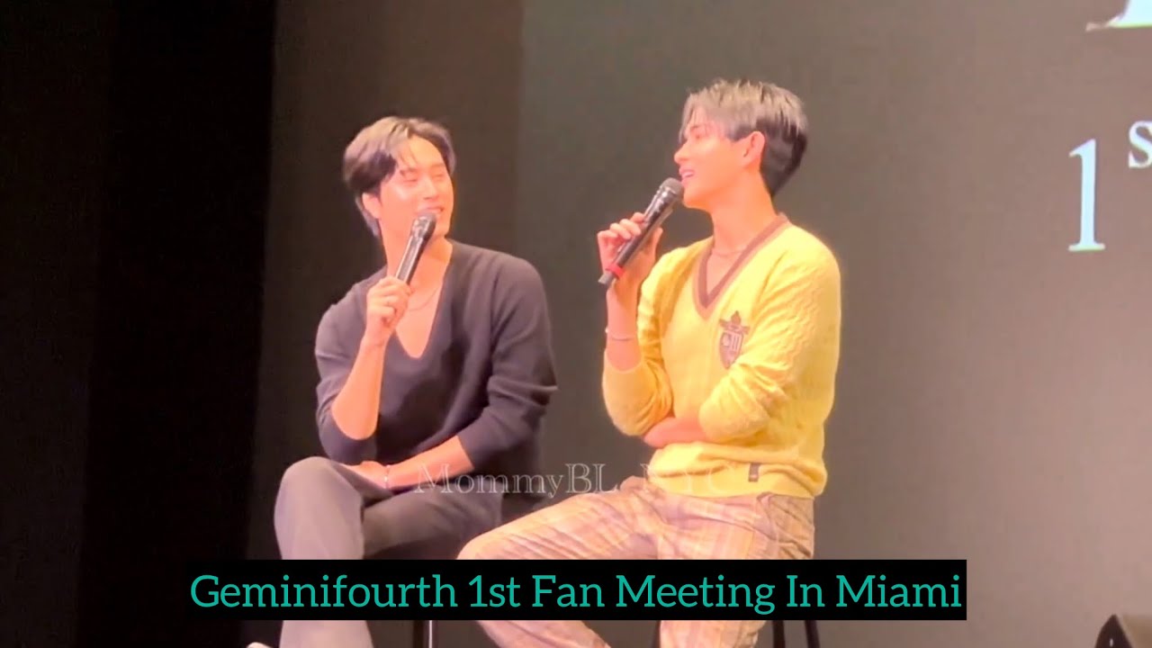 [020425] Geminifourth 1st Fan Meeting in Miami #GF1stFMinMIAMI