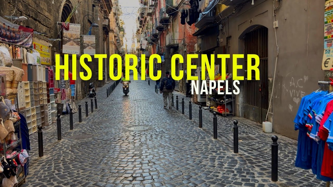 A Walk Through Napoli Historic Center P01| Napoli Centro Storico | 
