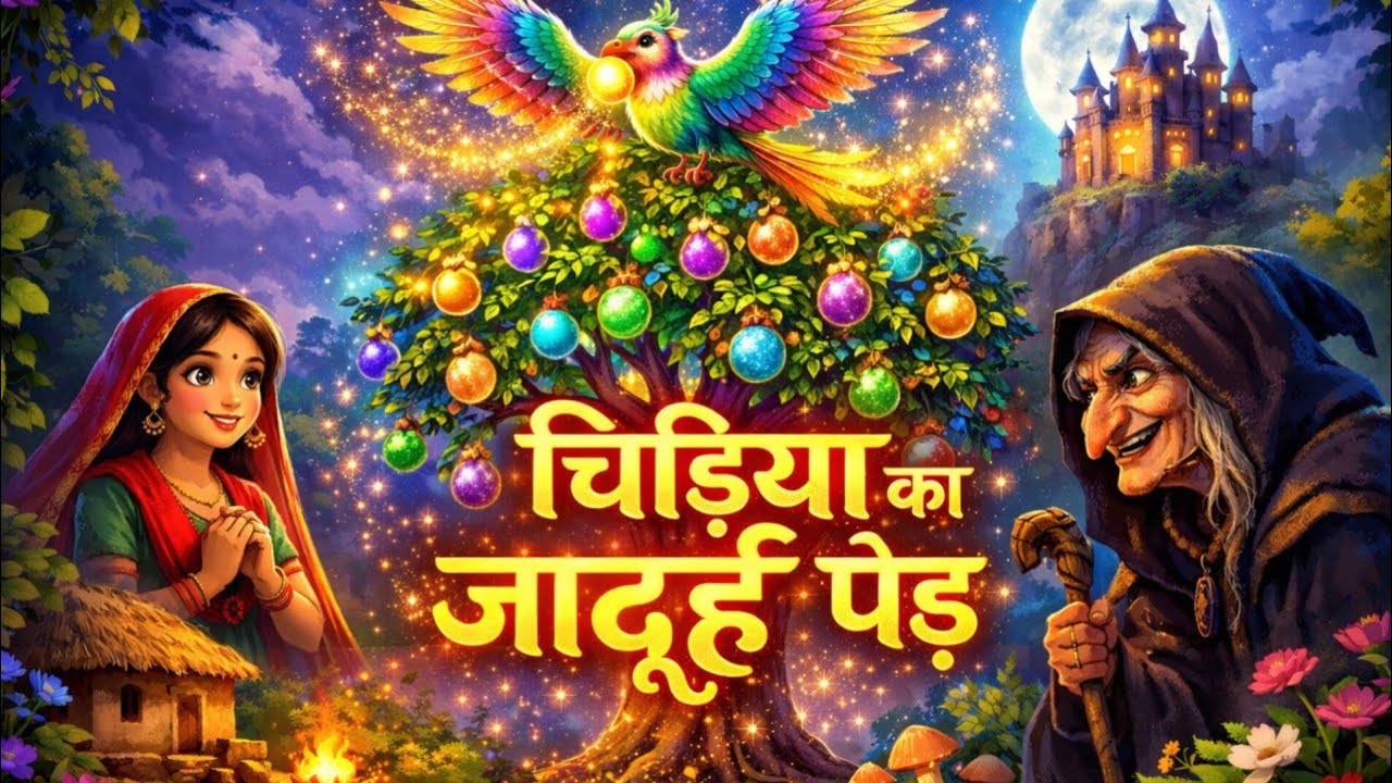 चिड़िया का जादुई पेड़ | Episode Rano | Chidiya Wala Cartoon | Tuni Acchi Cartoon | Chichu TV