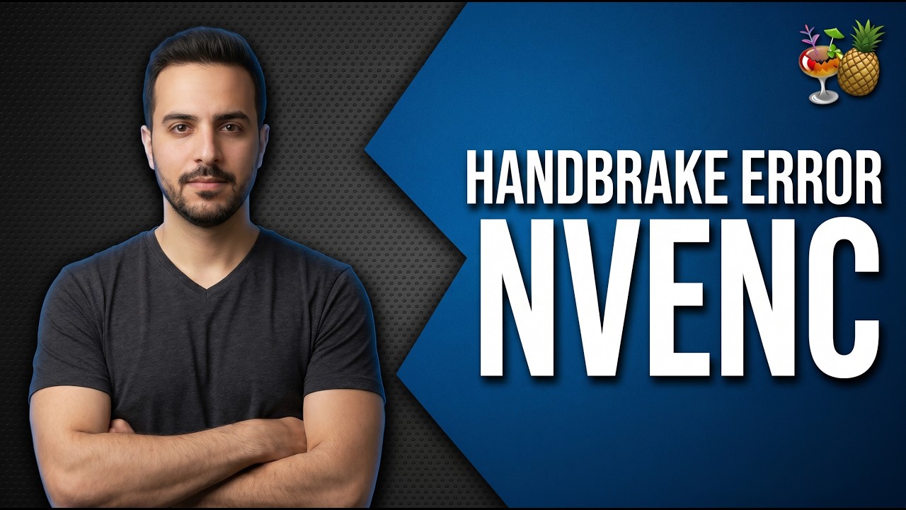 HandBrake Error NVEnc [Quick Fix Guide]