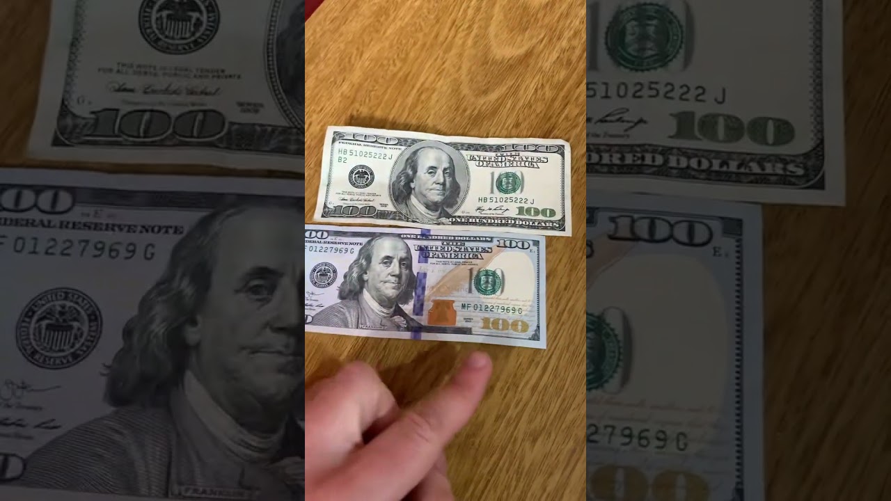 DIFERENCIAS ENTRE LOS DOS BILLETES DE 100 D&Oacute;LARES #argentina #dolar