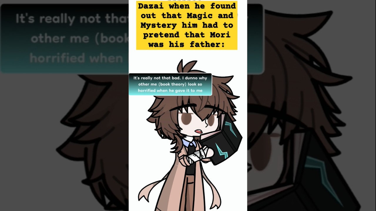 Magic and Mystery fanfic #magicandmystery #harrypotter #bungoustraydogs #dazai #mori #fanfiction