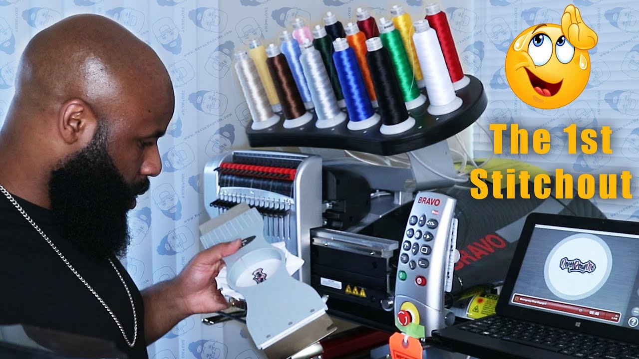 Учимся пользоваться вышивальной машиной Melco Bravo 🧵 | Делаем заплатку и исправляем ошибки 😮 | 1stX