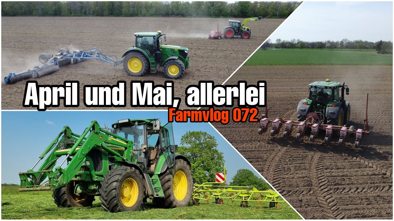 Maislegen 2023 | 1. Schnitt - Farmvlog 072