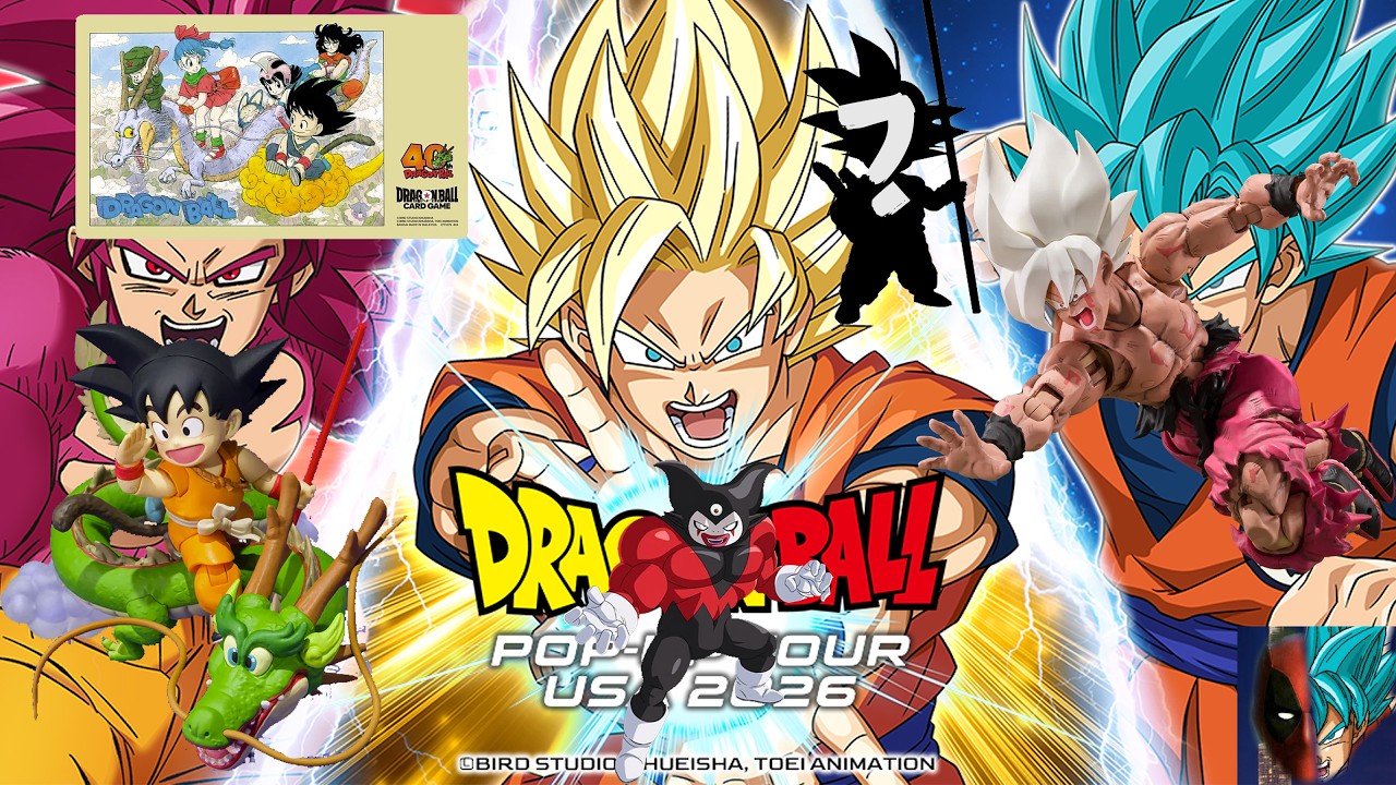 Dragon Ball Pop Up Tour 2026 Merchandise