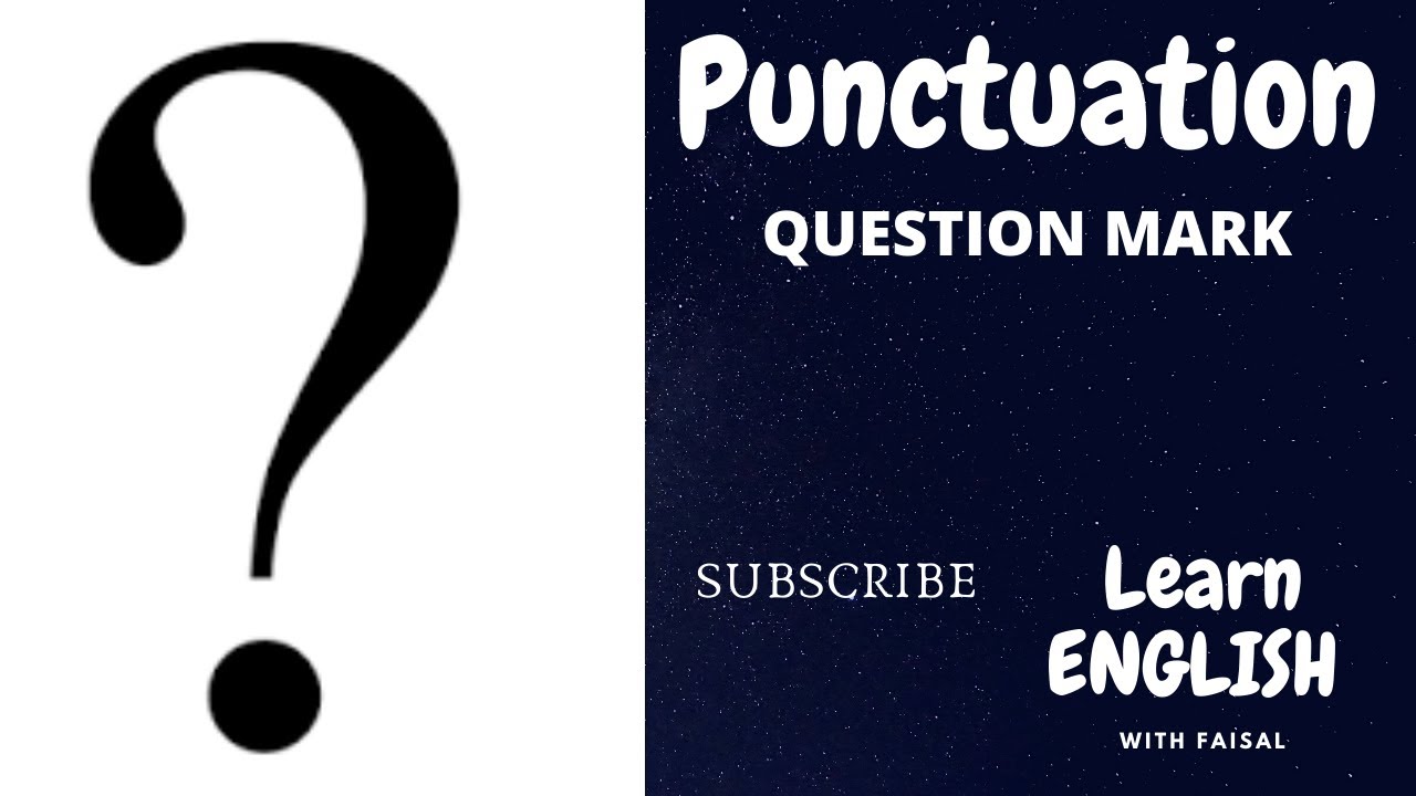 Punctuation: How to use question mark?