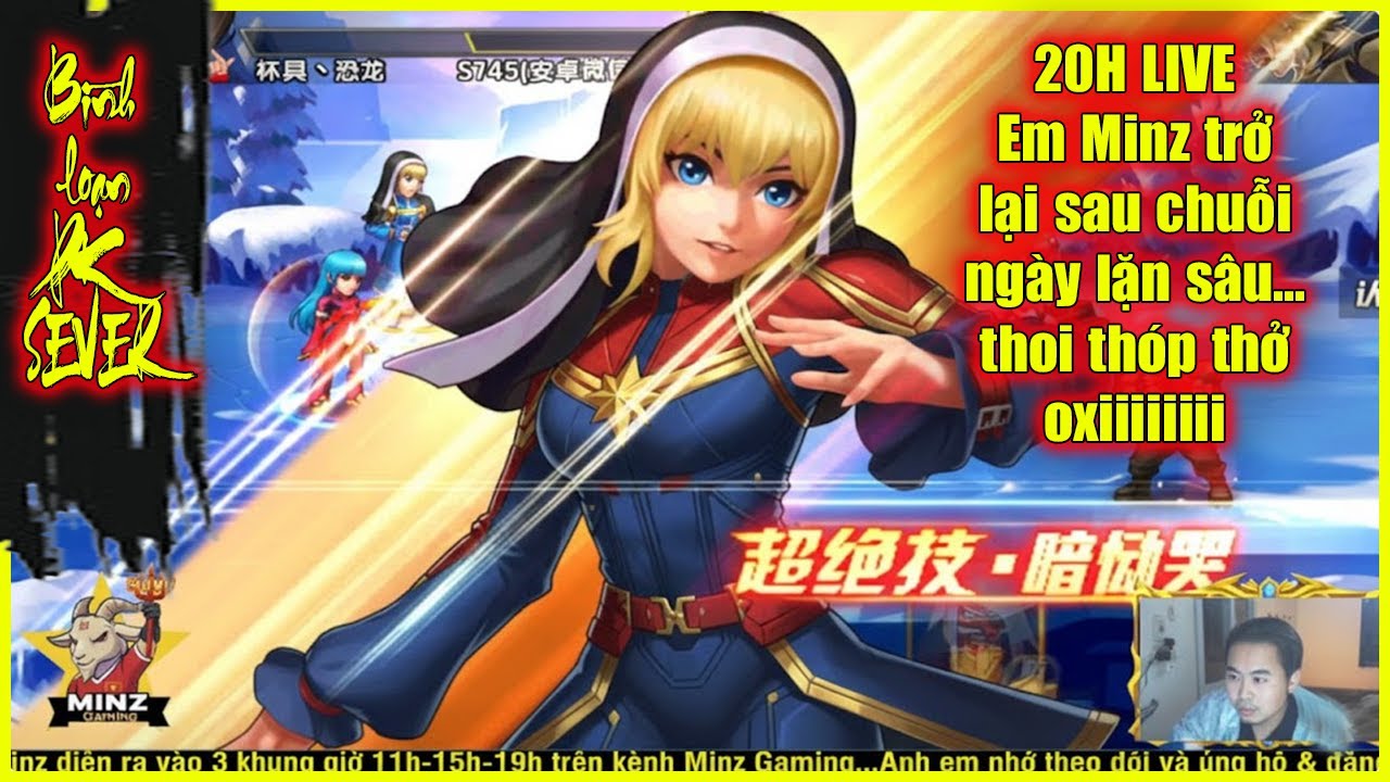 ღ KOF98UMOL ★ 【Bình loạn】 20H LIVE...Em Minz lặn sâu sẽ trở lại.. thoi thóp hít thở oxiiiiiiiiii 💥