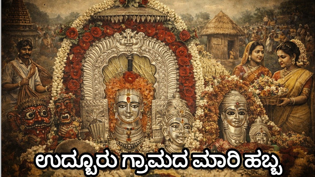 Part-1 ಮಾರಿಹಬ್ಬ 2026 #ಉದ್ಬೂರು ಗ್ರಾಮದ ಮಾರಿ ಹಬ್ಬದ ವಿಶೇಷ ಆಚರಣೆ  Udburu Marihabba