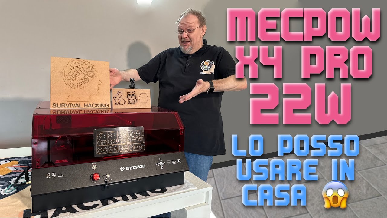 SHU46 - Unboxing - MECPOW X4 PRO da 22W - Lo posso usare in casa !!