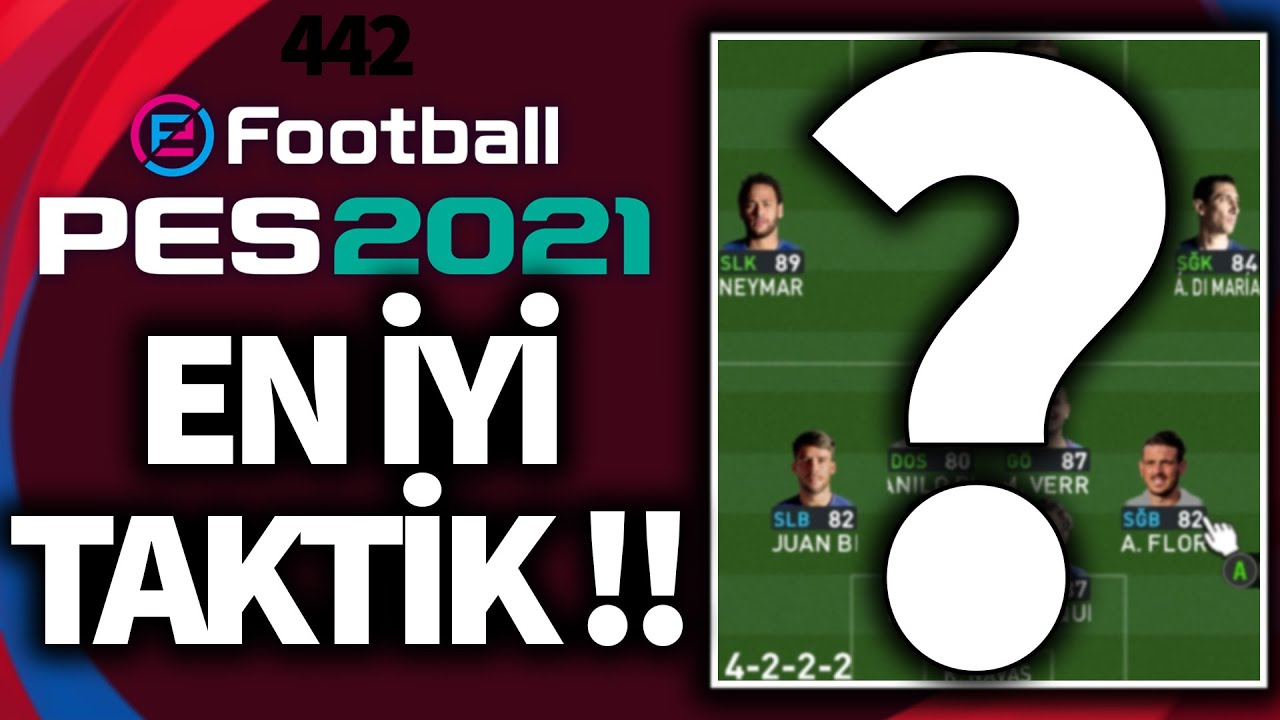 PES 2021 EN İYİ TAKTİK ! 4-4-2