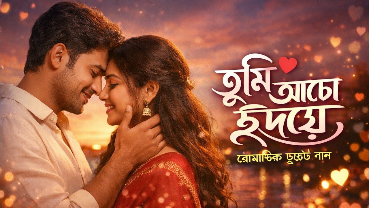 তুমি আছো হৃদয়ে…আর কেউ জায়গা পায়নি ❤️Romantic Bengali Duet Song | Emotional Love Story | ✨#TrueLove