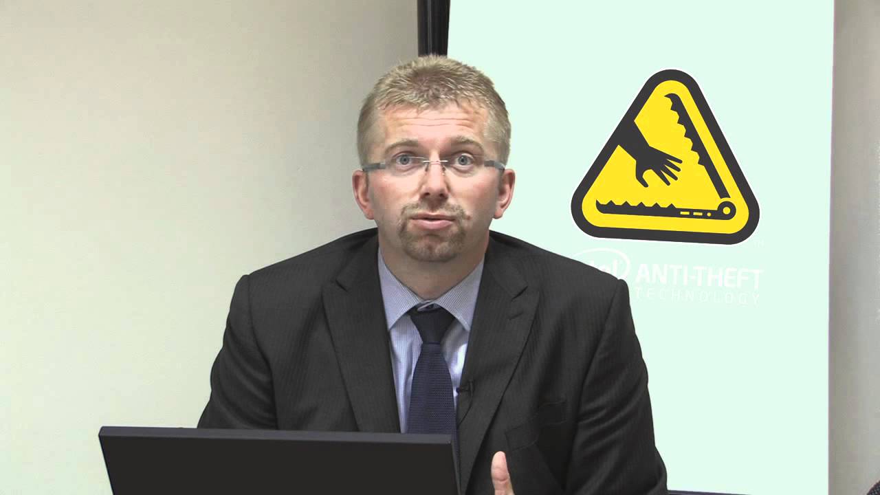 Mgr. Libor &Scaron;tajer o technologii Intel Anti-Theft