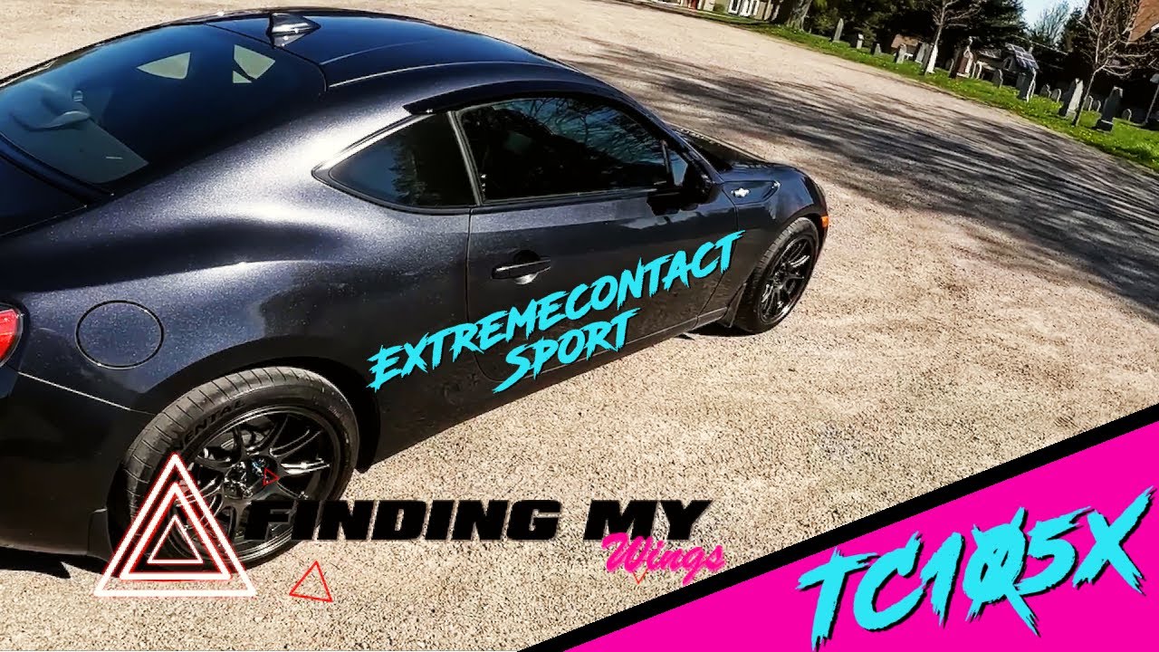 Wedssport tc105x & Continental Extremecontact Sport Review: FRS/BRZ/86