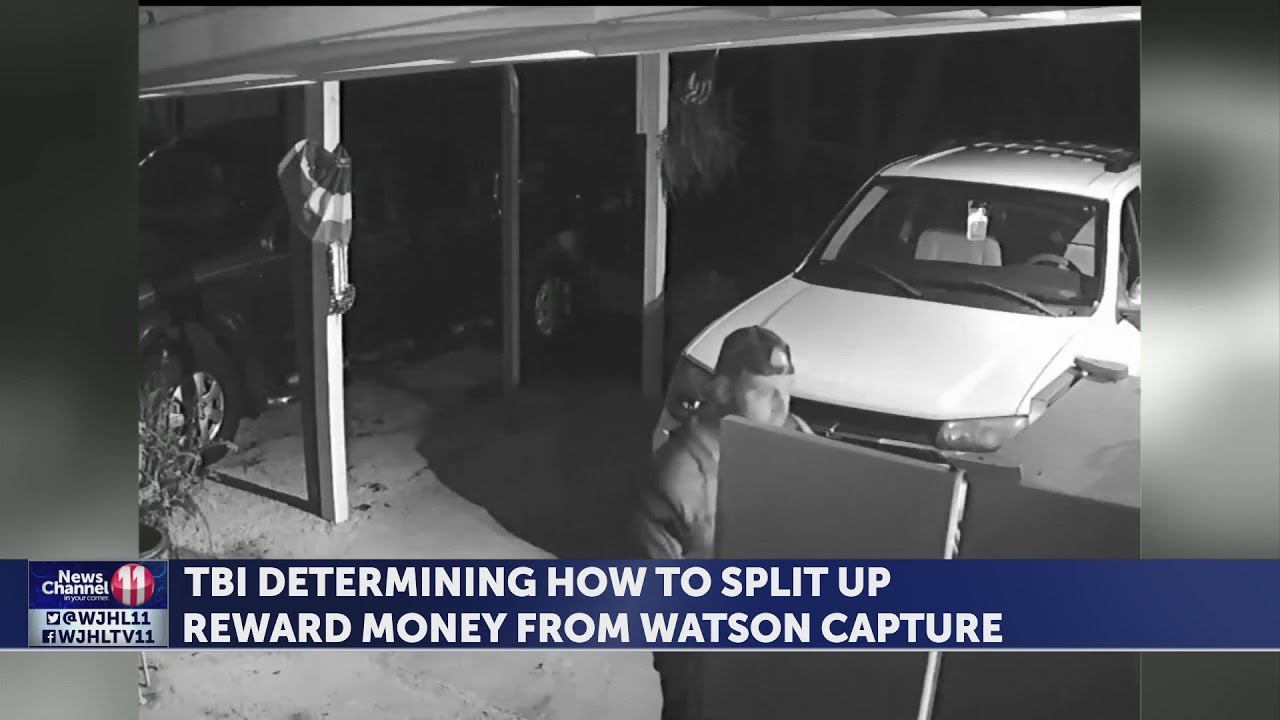 TBI determining how to split up reward money from Curtis Watson capture