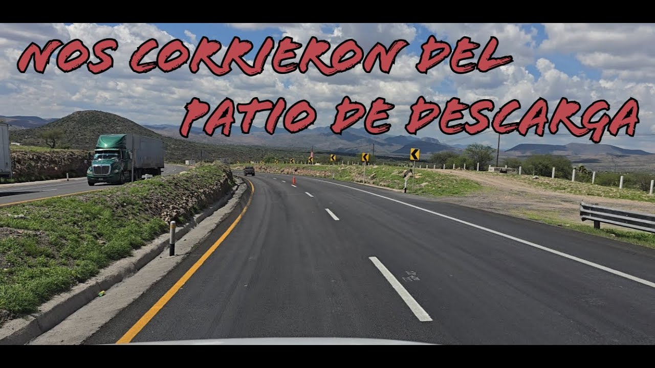 NOS CORRIERON DE LA ZONA DE DESCARGA