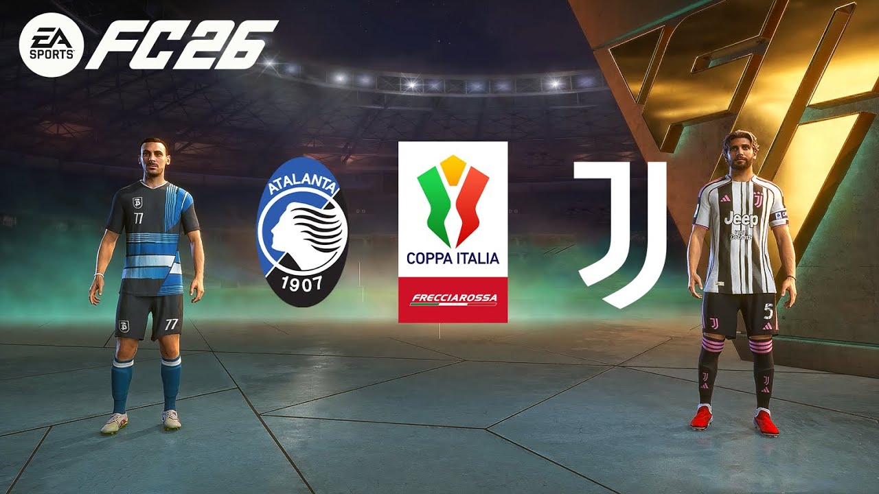 FC 26 - Atalanta vs Juventus - Coppa Italia 2025/26 quarti di finale - modalità carriera