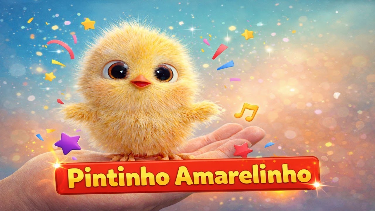 Meu Pintinho Amarelinho – Música Infantil |Canção3D #PintinhoAmarelinho#NurseryRhymes#Kids#BabySongs