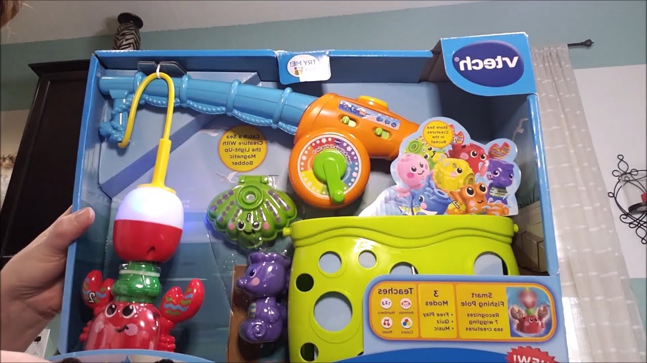 VTech Jiggle and Giggle Fishing Set...3,4,5 Once I caught a fish alive!
