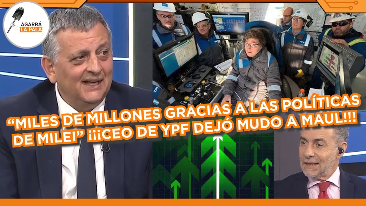 EL PRESIDENTE DE YPF TIR&Oacute; UNA BOMBA HIST&Oacute;RICA GRACIAS A MILEI QUE DEJ&Oacute; SIN PALABRAS A MAJUL