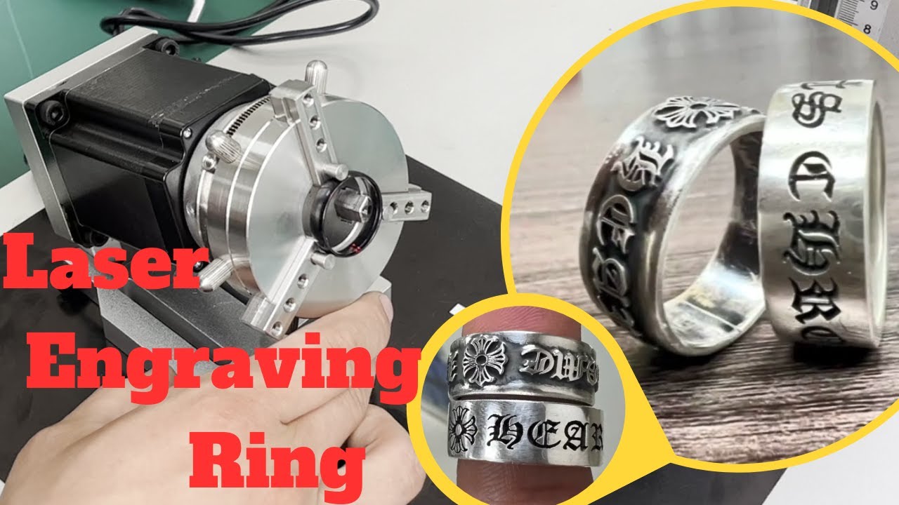 Cómo marcar un anillo mediante marcado láser de fibra | Máquina de grabado láser de anillos