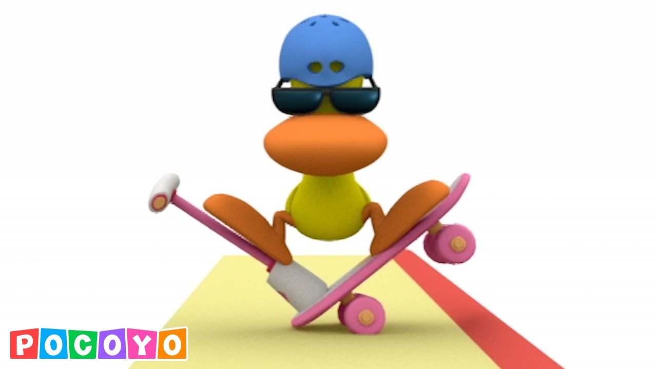🛴 Kegilaan skuter 🛴 [S2E20] | Pocoyo 🇮🇩 - Saluran Resmi | Kartun untuk Anak-Anak!