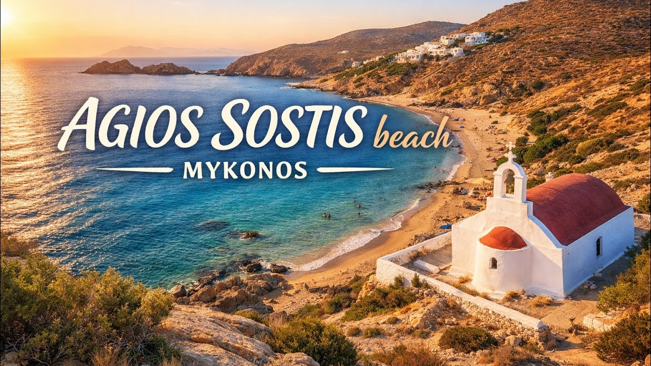 Agios SOSTIS beach - MYKONOS island (Grecia) Isole Cicladi, isola di Mykonos. #mykonos #greece