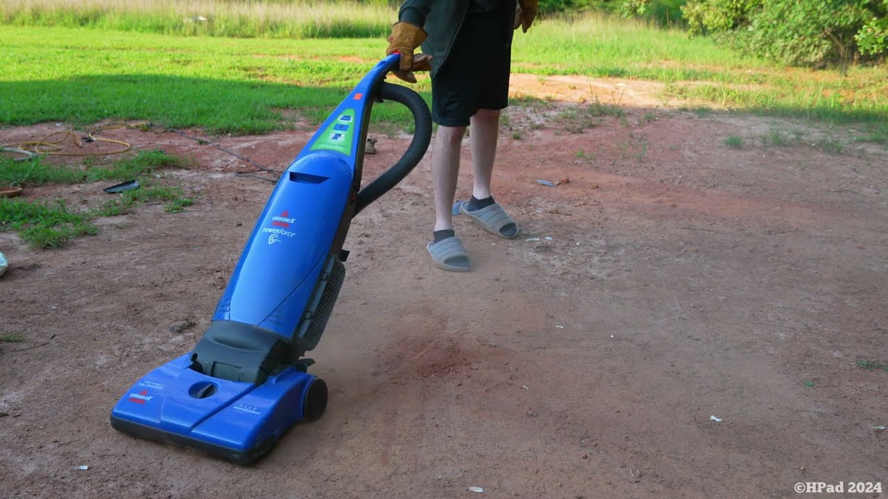 Bissell PowerForce (71Y7) Bagged Vacuum Destruction