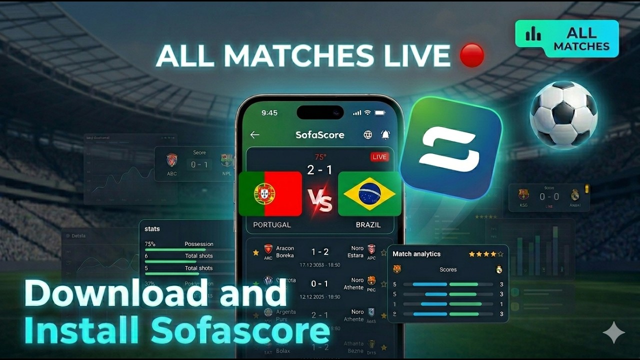Как скачать и настроить приложение Sofascore для просмотра матчей ЧМ-2026 в прямом эфире