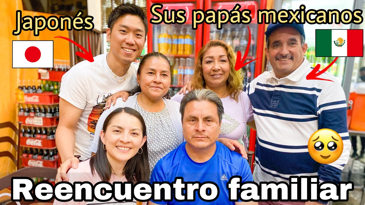 ¡NOS BESAMOS EN PÚBLICO! ¿QUÉ? REENCUENTRO de mi ESPOSO JAPONÉS y su FAMILIA MEXICANA 4 AÑOS DESPUÉS