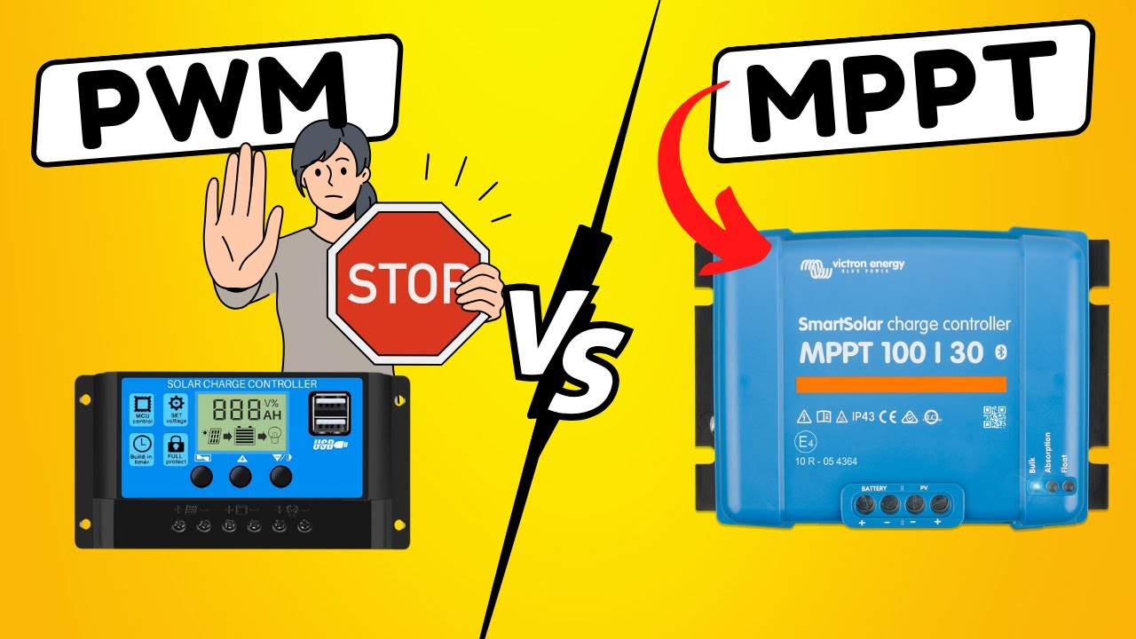 Régulateur de Charge Panneau Solaire PWM VS MPPT ➡️ Lequel choisir ?