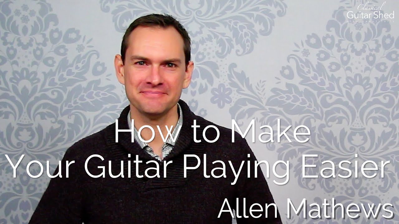 How to Make Your Guitar Playing Easier (Instantly)