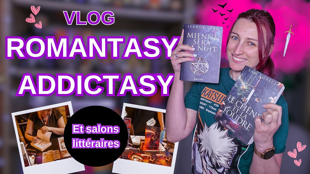Je découvre les livres des éditions ADDICTASY et quelques petits salons littéraires 📚