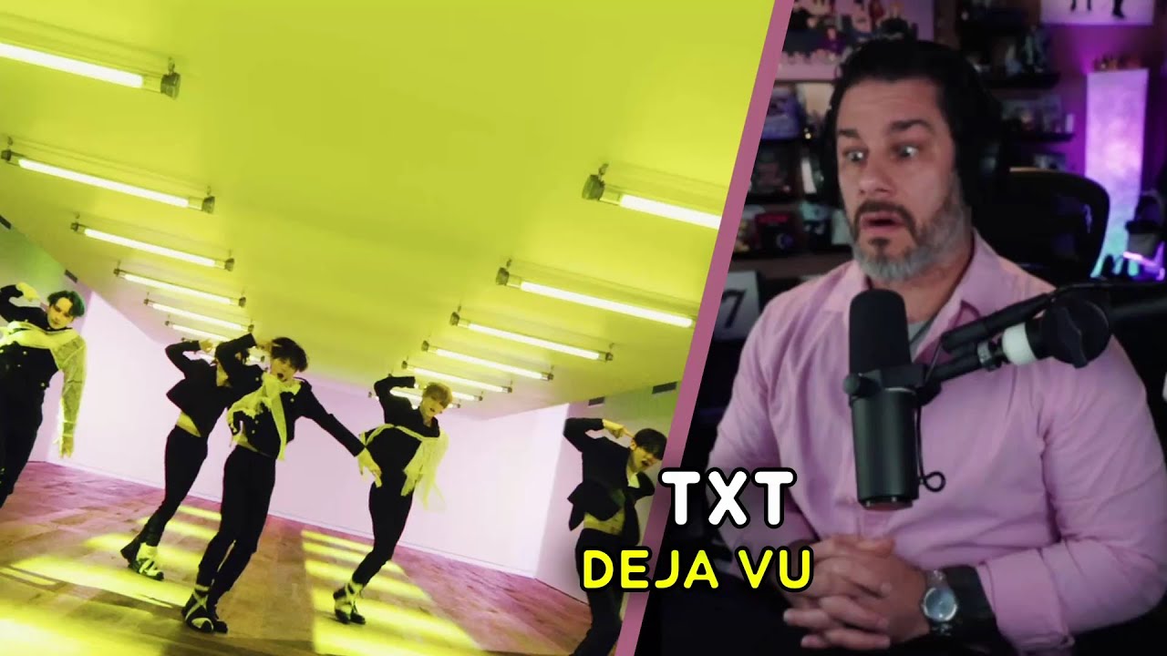 Реакция режиссера – TXT – клип «Deja Vu»