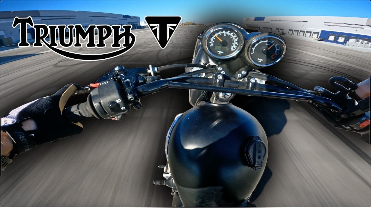 Triumph Scrambler 900: вилли и тест-драйв