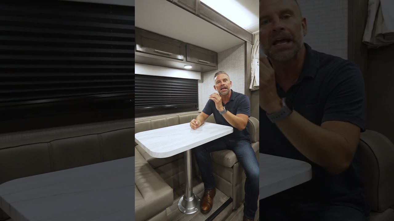 Exclusive Dinette &ndash; Melbourne Class C Motorhome - Top 10 Features & Benefits &ndash; Jayco RV