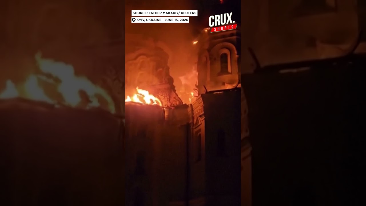 Fire Engulfs Kyiv&rsquo;s UNESCO Pechersk Lavra After Russian Strike; Monastery Hit