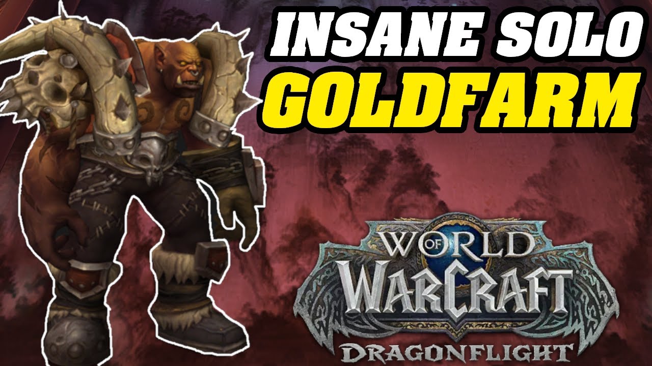 Insane SOLO Dragonflight Pre-Patch Goldfarm!