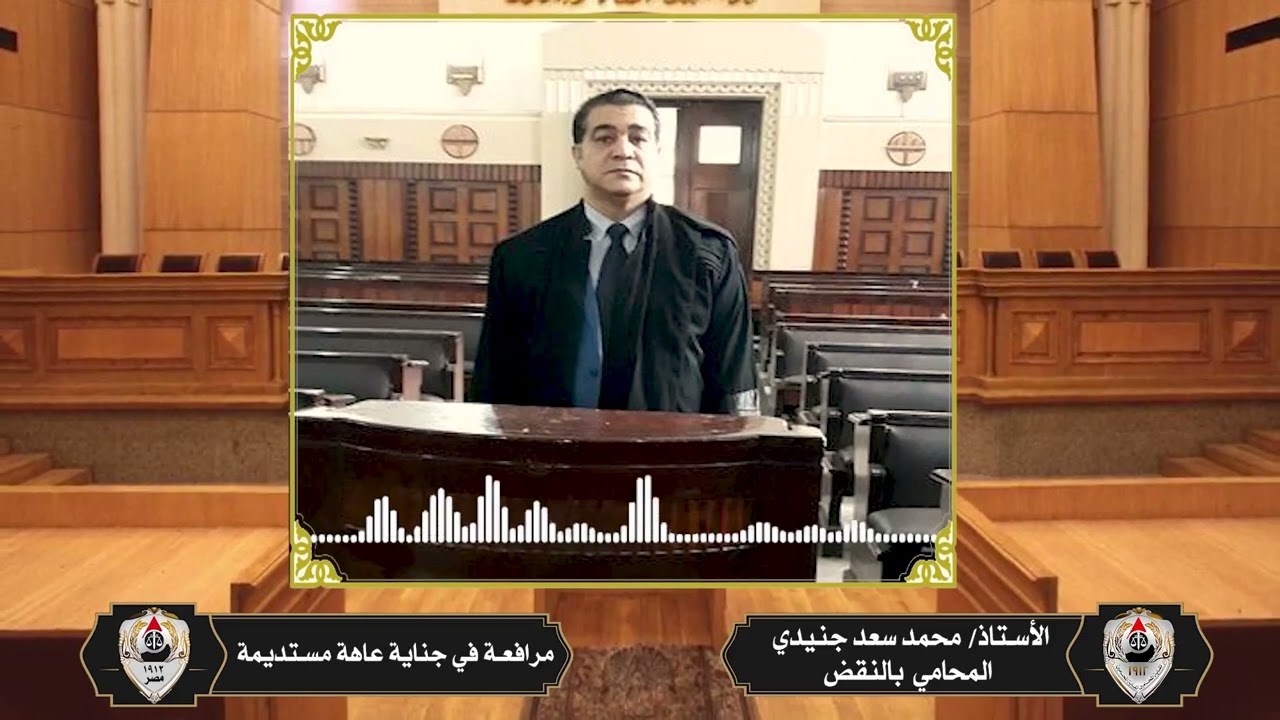 كيف تنفي الاشتراك في جناية عاهة مستديمة؟.. مرافعة للأستاذ محمد سعد جنيدي المحامي بالنقض