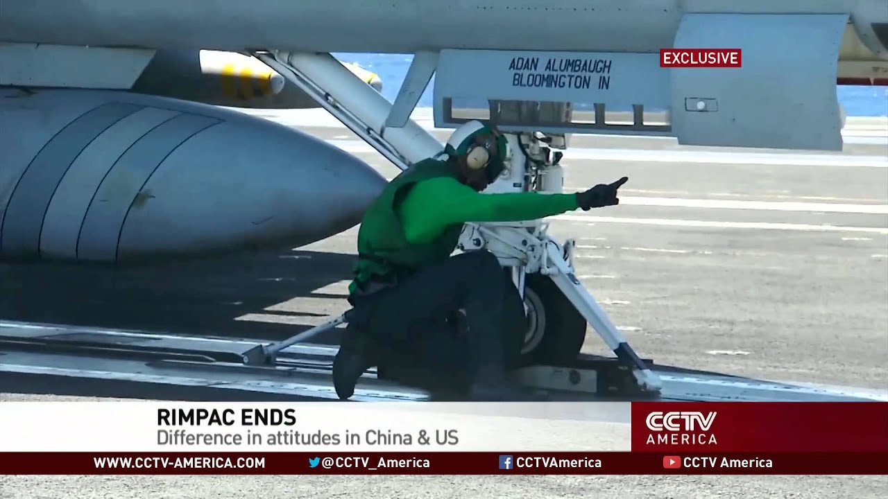 RIMPAC, the world's largest naval exercise coming to a close.