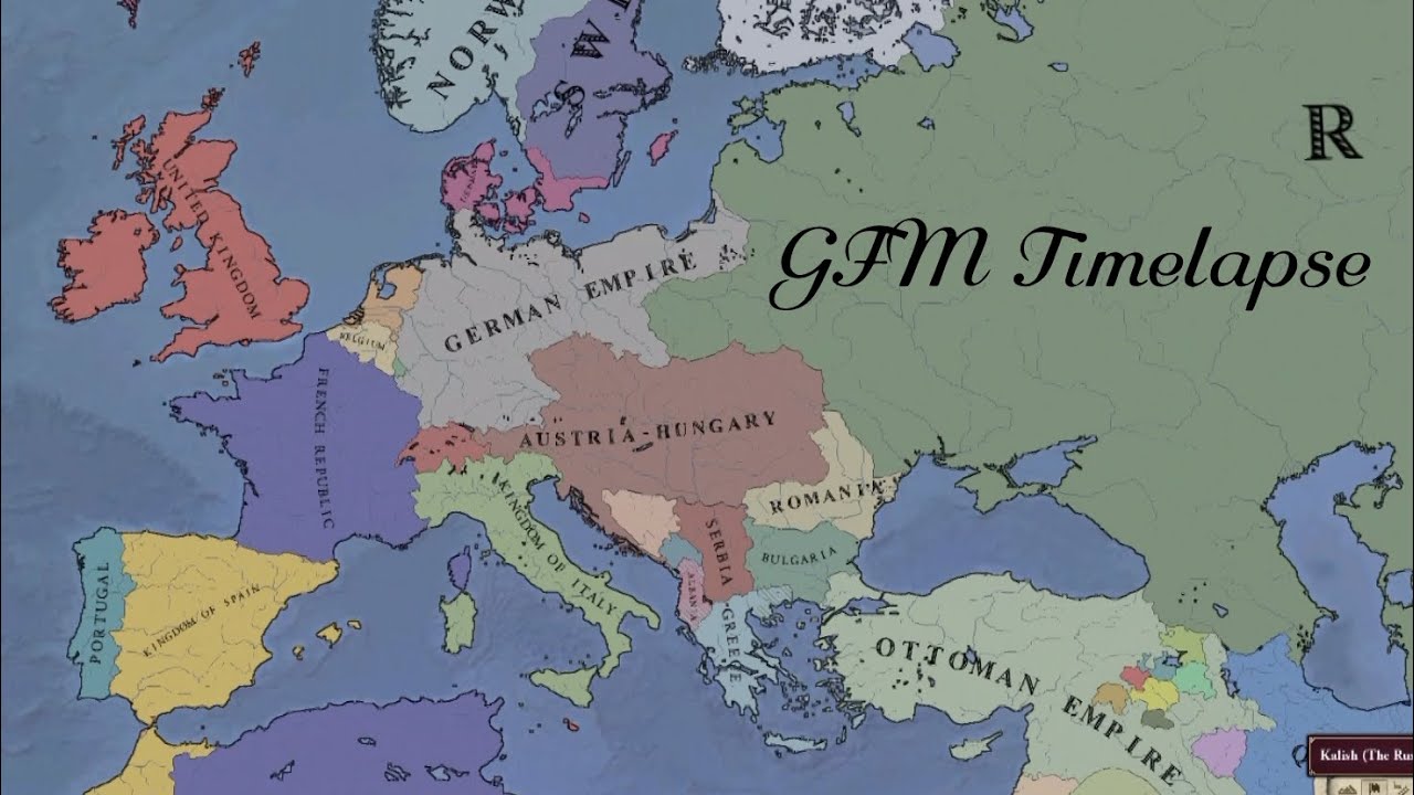 Greater Flavour Mod || Victoria 2 || GFM Timelapse