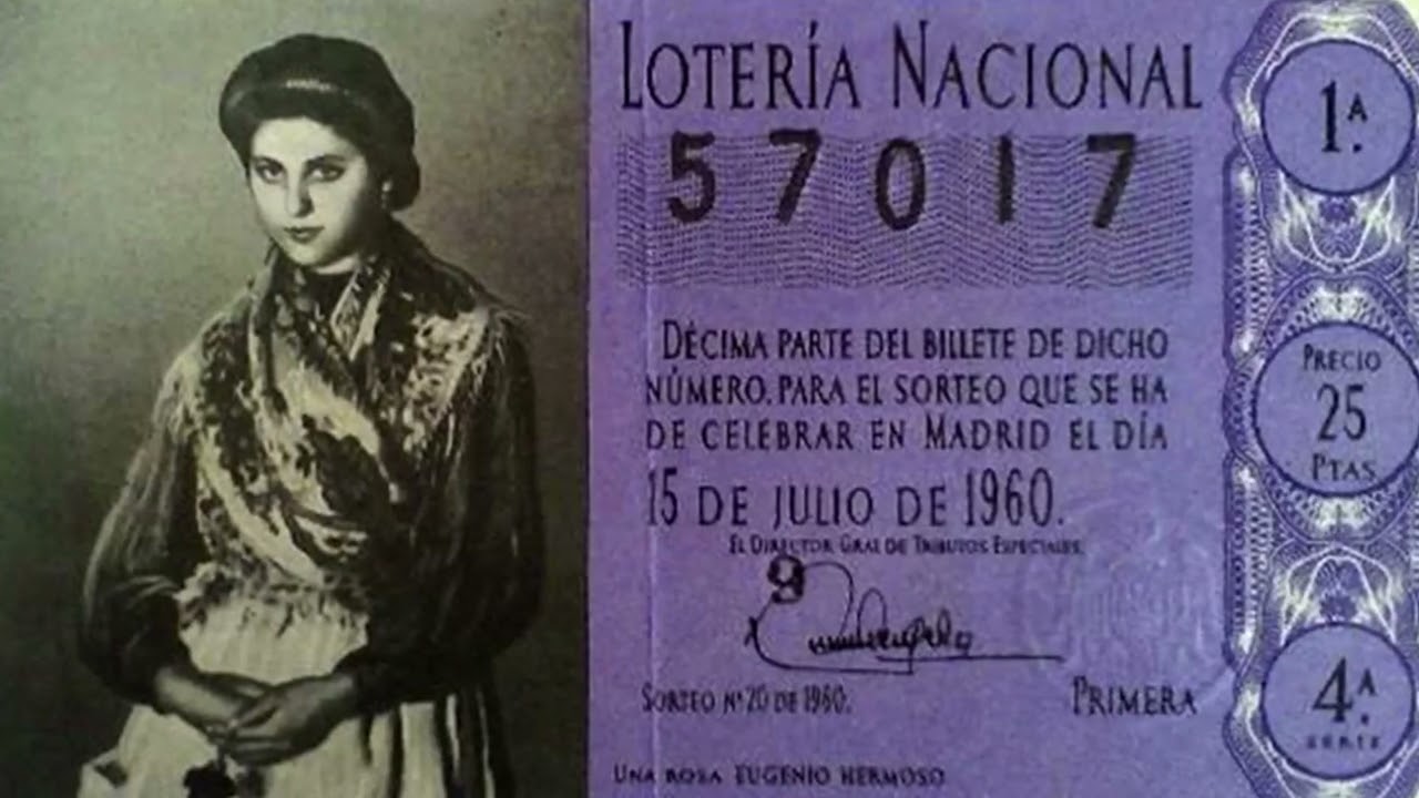 DOÑA MANOLITA Y LA VIRGEN DEL PILAR. LOTERÍA DOÑA MANOLITA