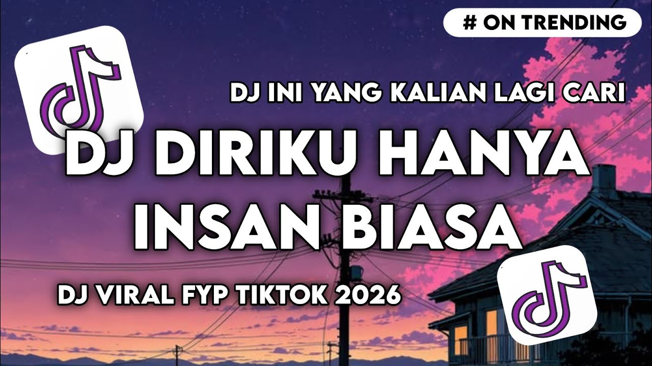 DJ DIRIKU HANYA INSAN BIASA | DJ BUKAN CINTA BIASA SOUND KANE VIRAL TIKTOK YANG KALIAN CARI!!!