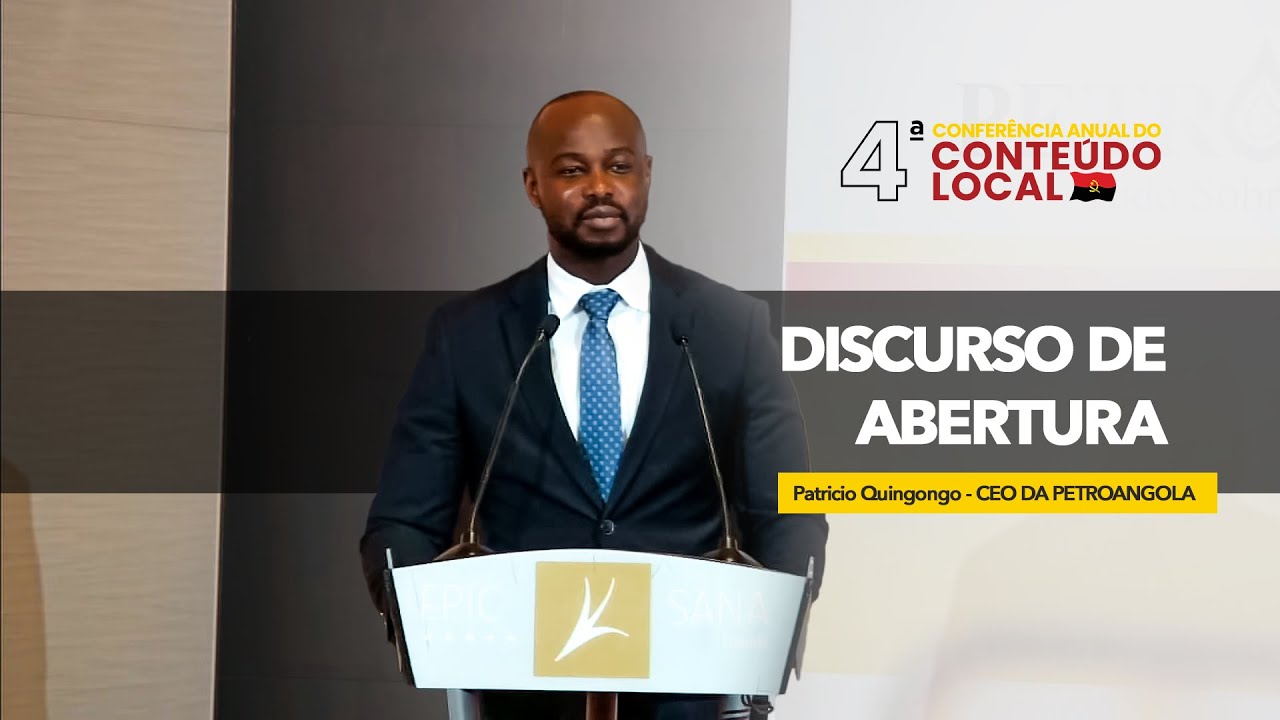 Discurso de Abertura - Patrício Quingongo | 4ª CACL